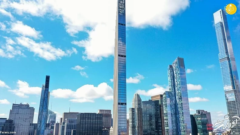 (تصاویر) باریک&zwnj;ترین آسمان&zwnj;خراش جهان